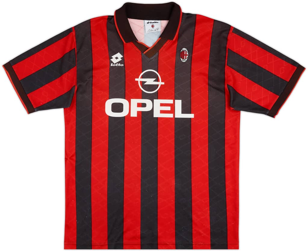 1994-95 AC Milan Home Shirt - 7/10 - (L)