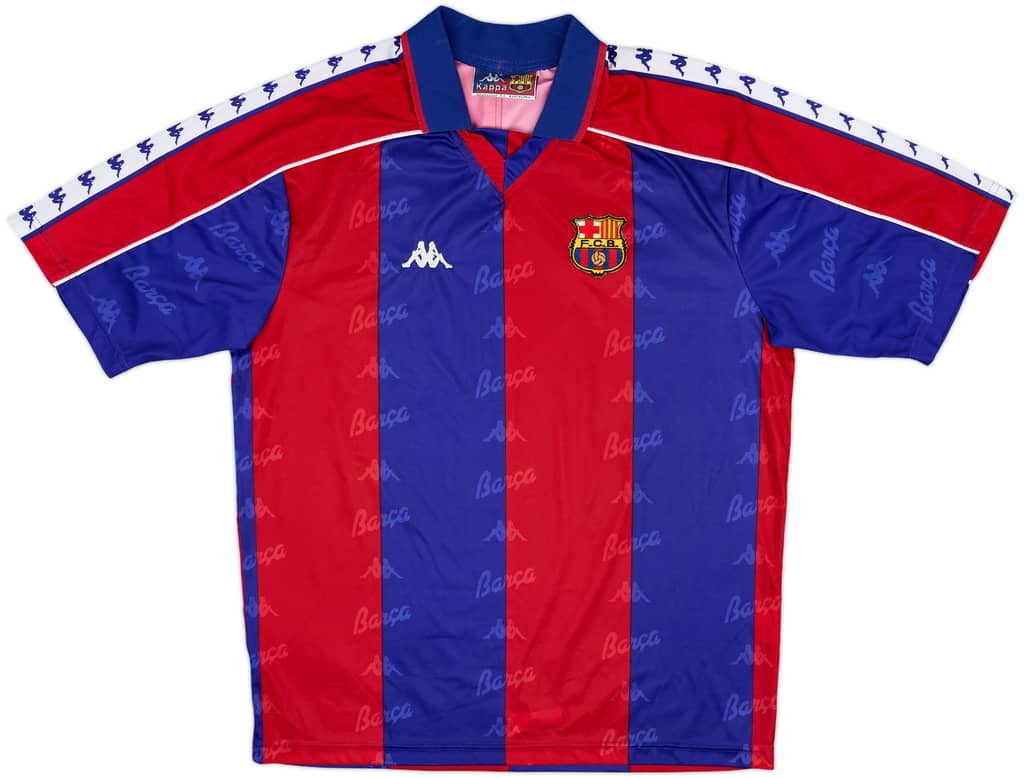 1992-95 Barcelona Home Shirt - 8/10 - (S)