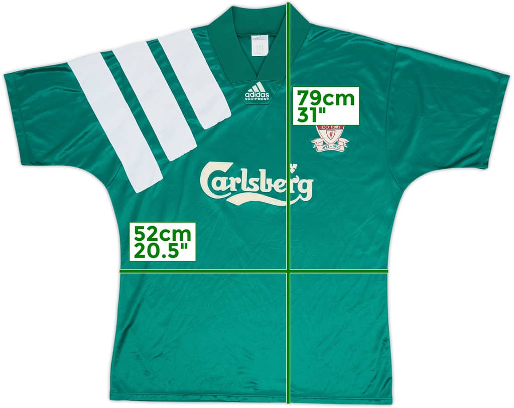 1992-93 Liverpool Centenary Away Shirt - 8/10 - (L)