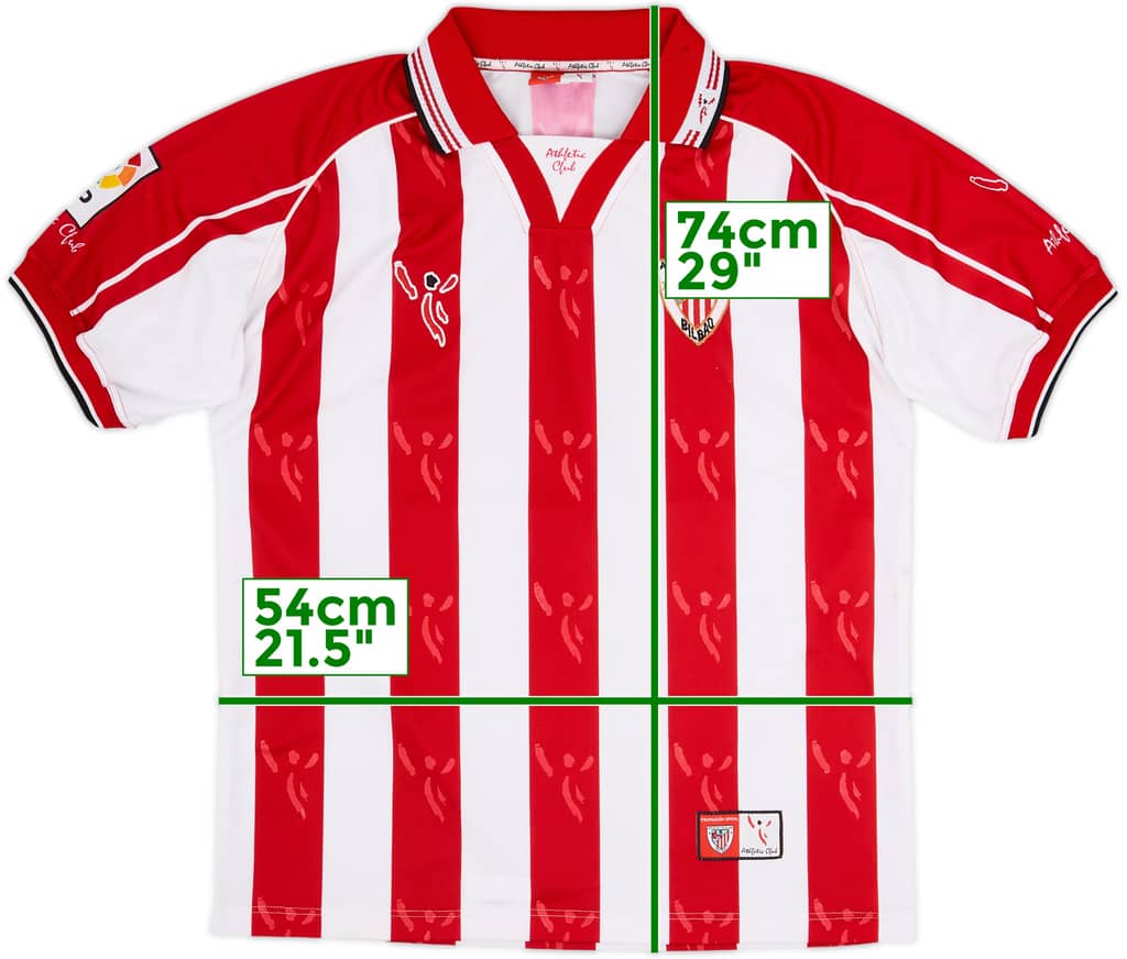 2001-04 Athletic Bilbao Home Shirt - 7/10 - (M)