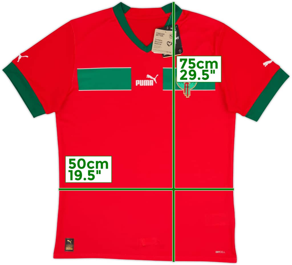 2022-24 Morocco Home Shirt (M)