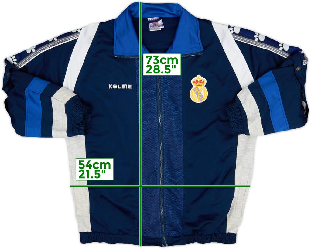 1996-97 Real Madrid Kelme Track Jacket - 7/10 - (L)
