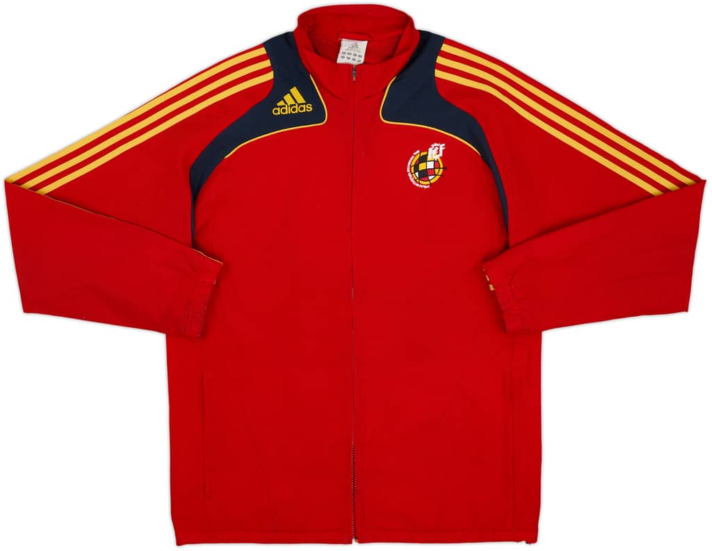 2008-09 Spain adidas Track Jacket - 8/10 - (M)