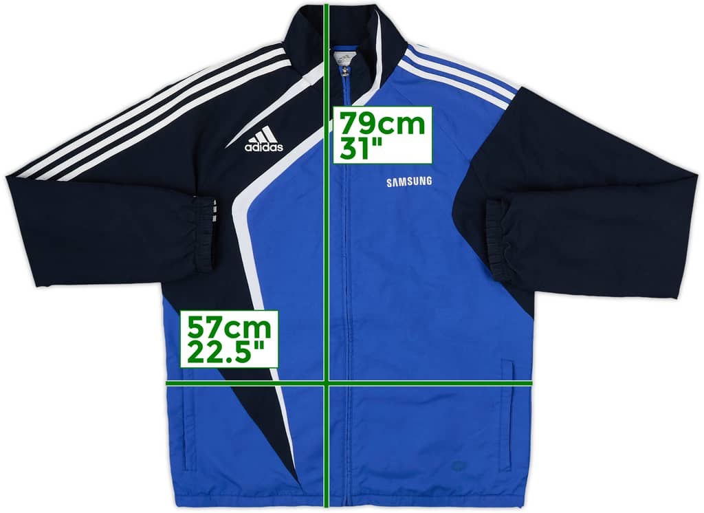 2009-10 Chelsea adidas Track Jacket - 8/10 - (M/L)