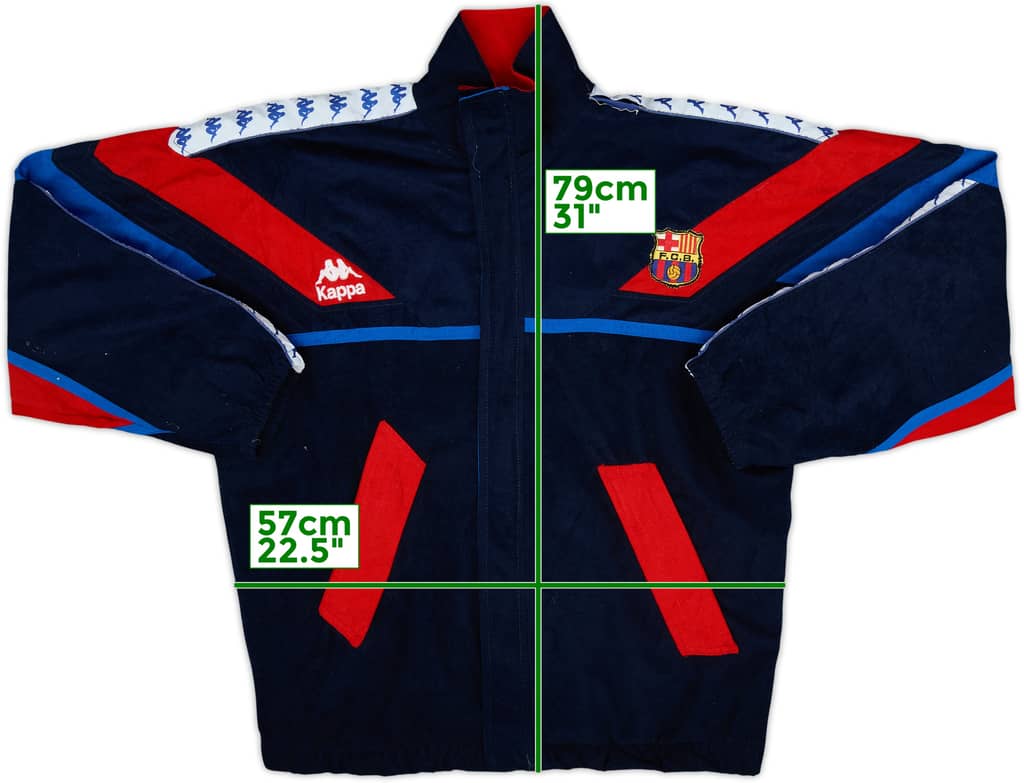 1992-95 Barcelona Kappa Track Jacket - 5/10 - (XL)