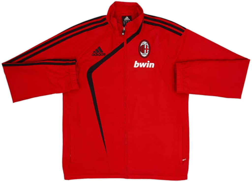 2009-10 AC Milan adidas Track Jacket - 8/10 - (S)