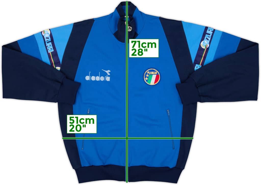 1990 Italy Diadora Track Jacket - 9/10 - (XL)