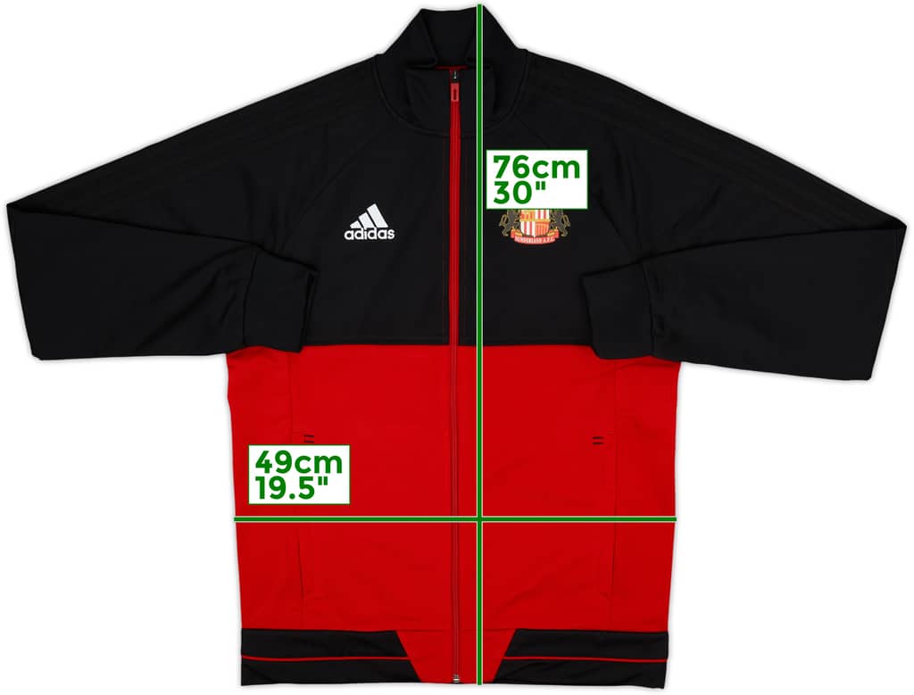 2017-18 SUnderland adidas Track Jacket - 8/10 - (M)