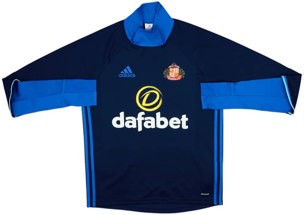 2016-17 Sunderland adidas Drill Top - 8/10 - (M)