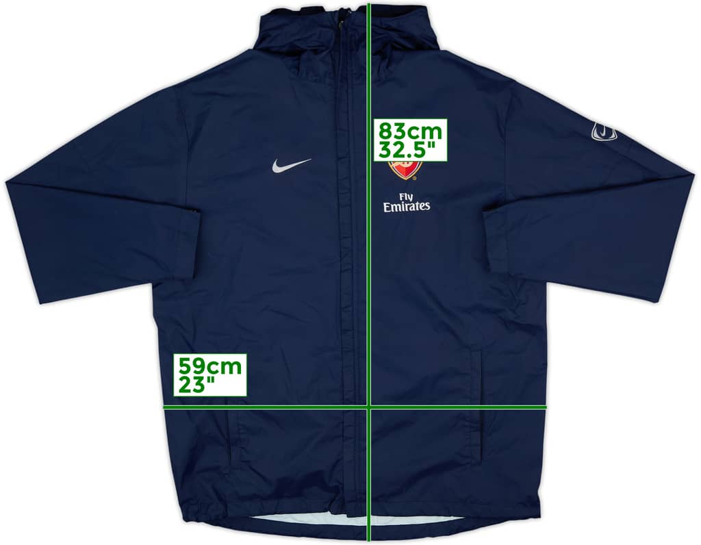 2009-10 Arsenal Nike Rain Coat - 10/10 - (L)