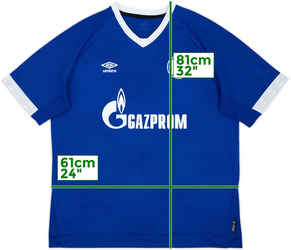 2018-19 Schalke Home Shirt - 5/10 - (XXL)