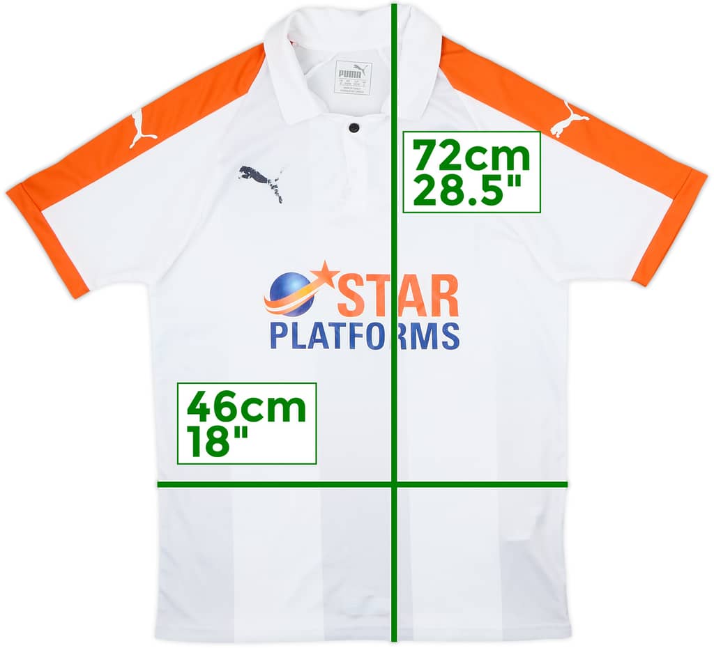 2018-19 Luton Town Away Shirt - 4/10 - (S)