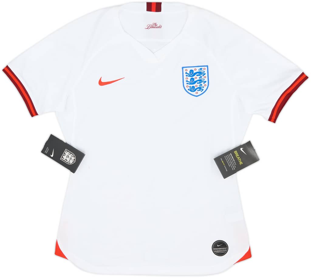 2019 England Lionesses Home Shirt (Women's M)
