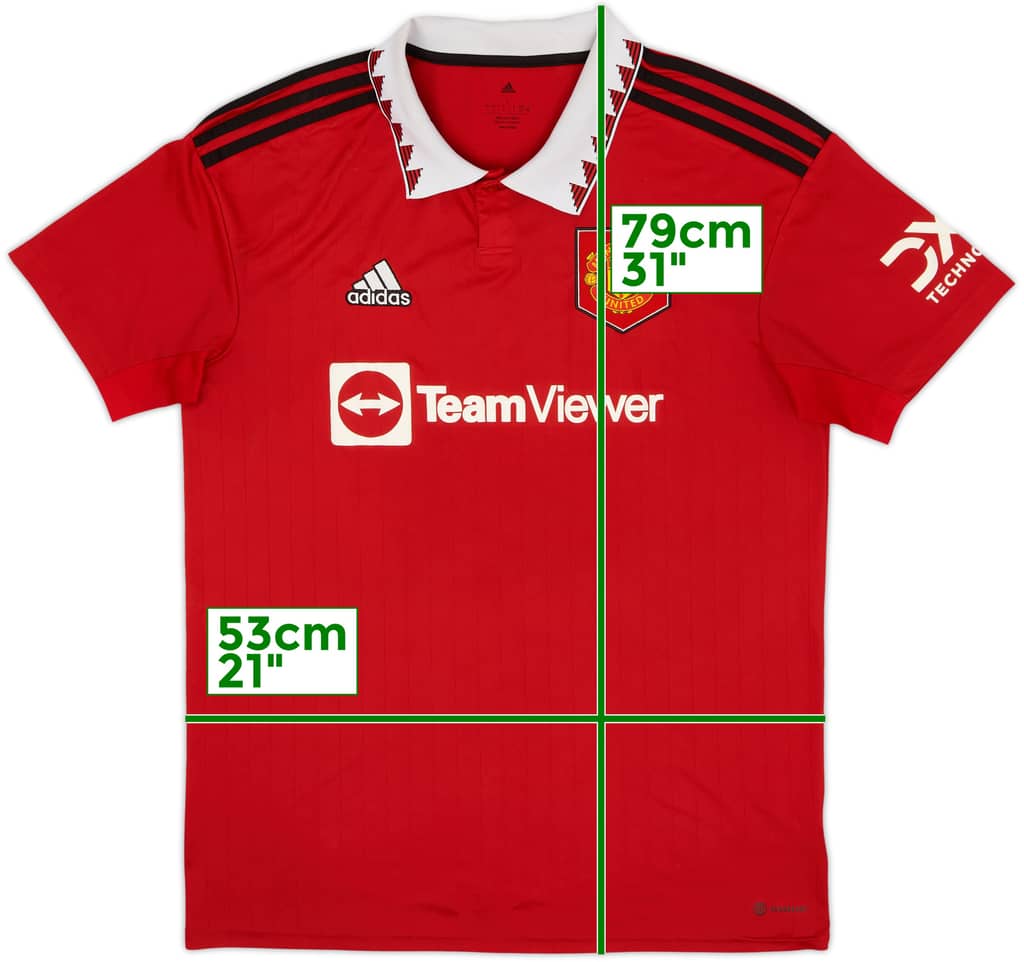 2022-23 Manchester United Home Shirt - 6/10 - (L)