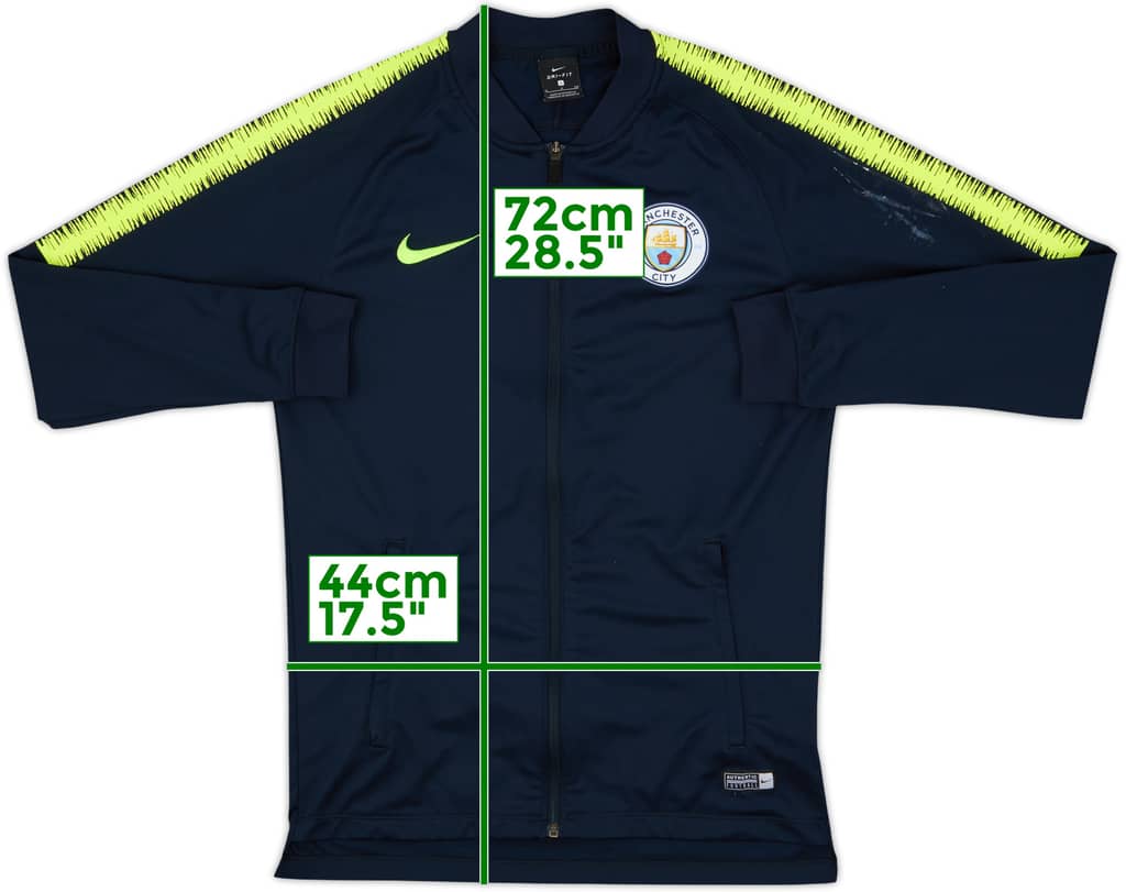 2018-19 Manchester City Nike Track Jacket - 5/10 - (S)