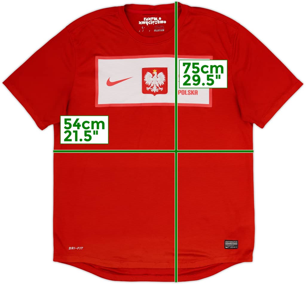 2012-13 Poland Away Shirt - 5/10 - (L)