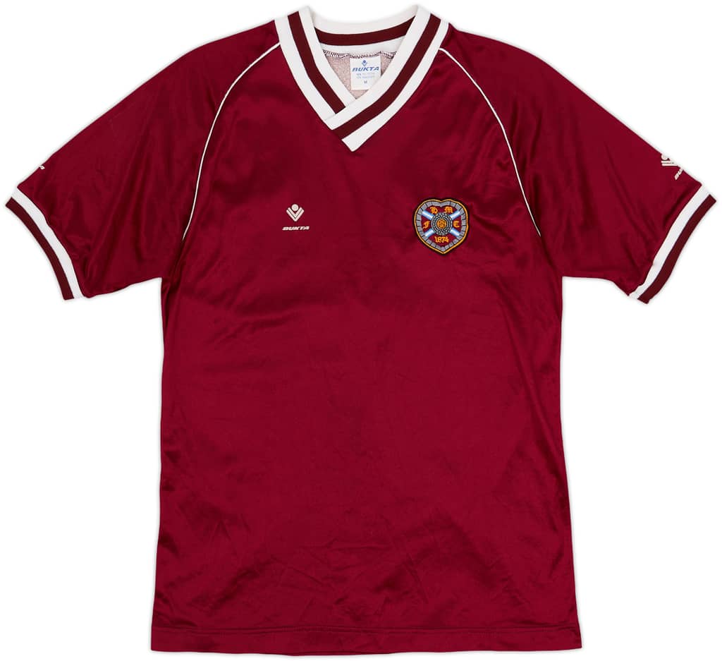 1987-89 Hearts Home Shirt - 9/10 - (M)