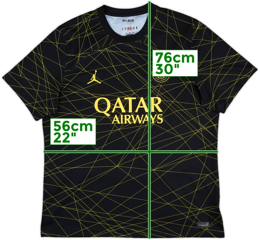 2022-23 Paris Saint-Germain Fourth Shirt - 8/10 - (XL)