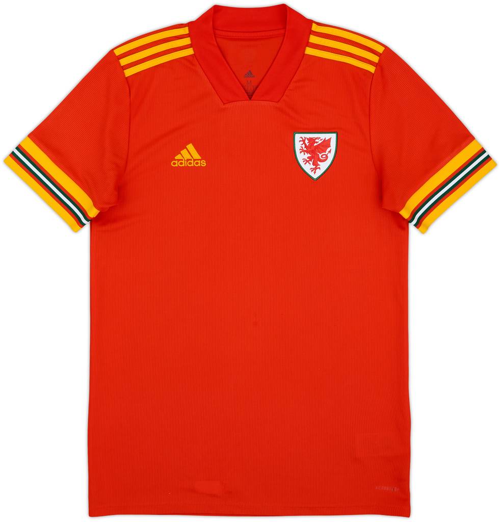 2020-21 Wales Home Shirt - 9/10 - (M)