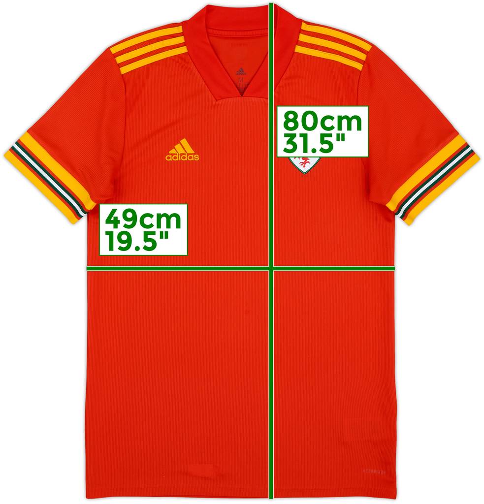 2020-21 Wales Home Shirt - 9/10 - (M)