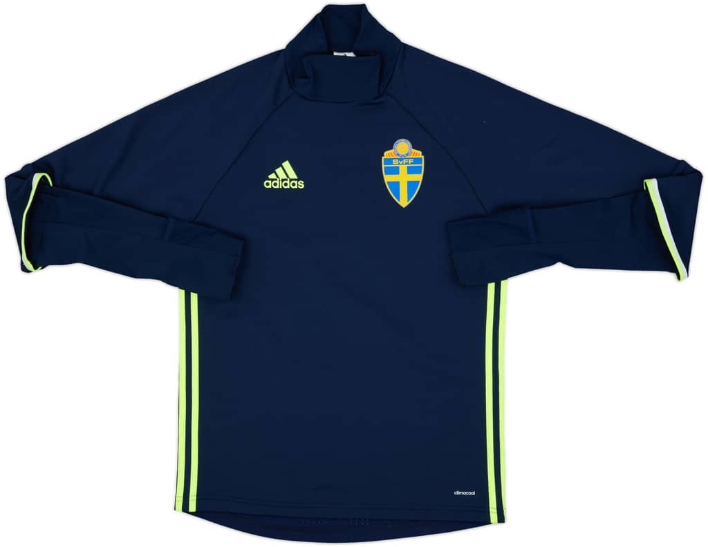 2016-18 Sweden adidas Drill Top - 9/10 - (S)