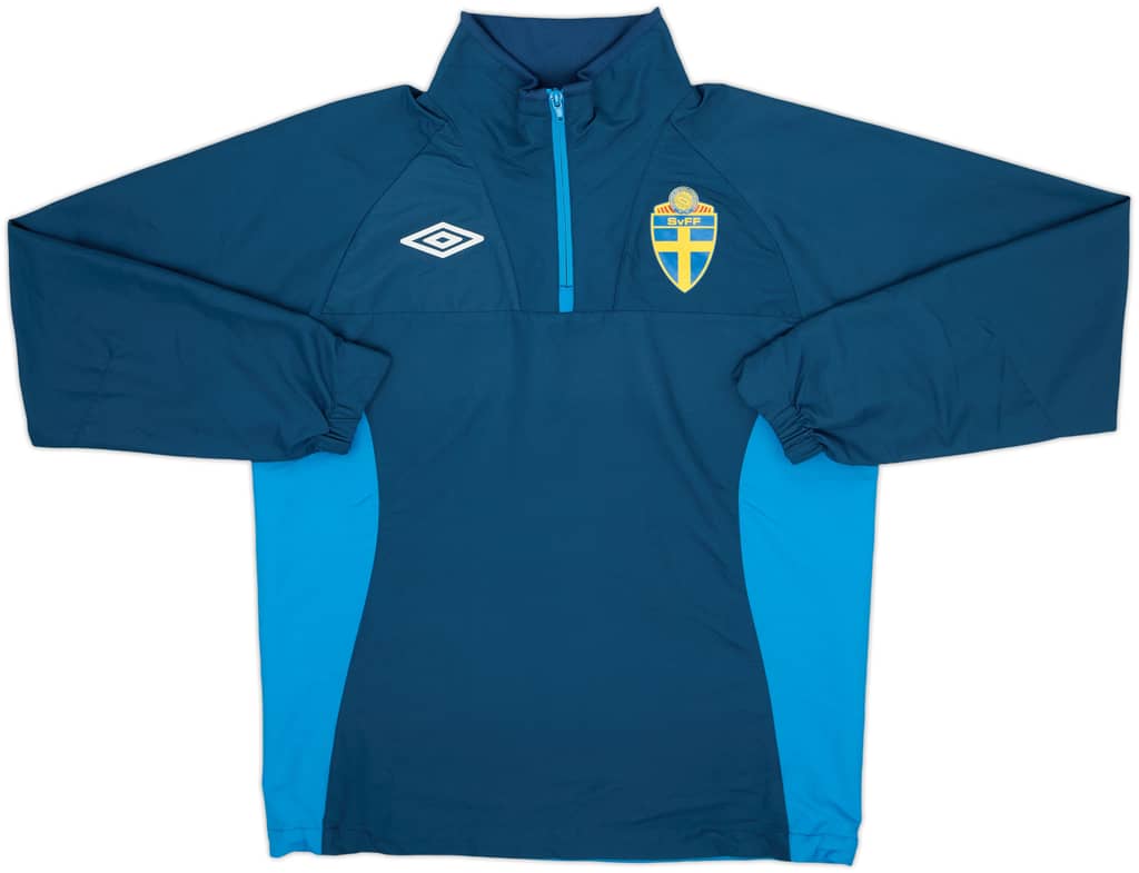 2008-10 Sweden Umbro 1/4 Zip Drill Top - 8/10 - (XS)