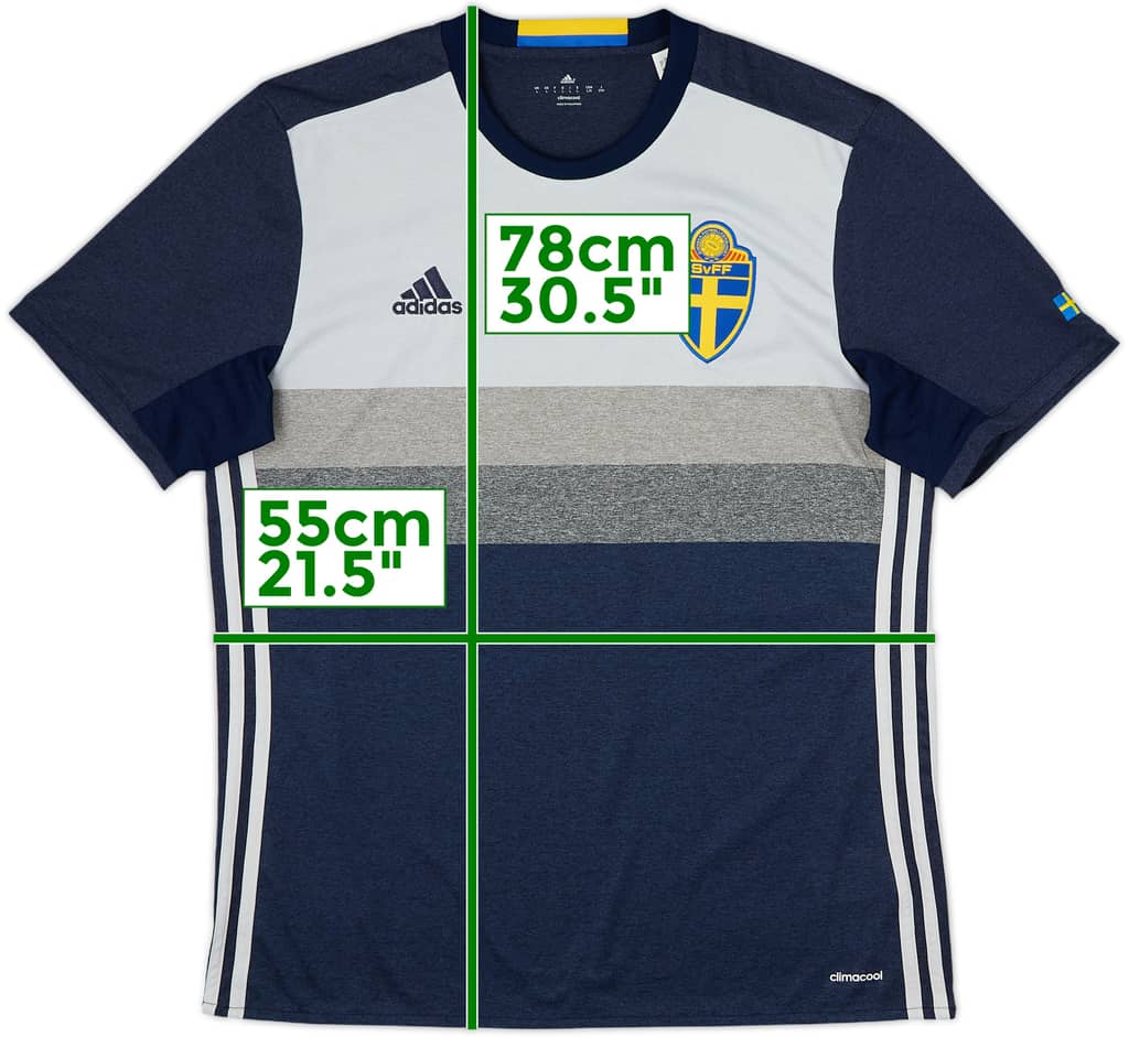 2016-17 Sweden Away Shirt - 9/10 - (L)