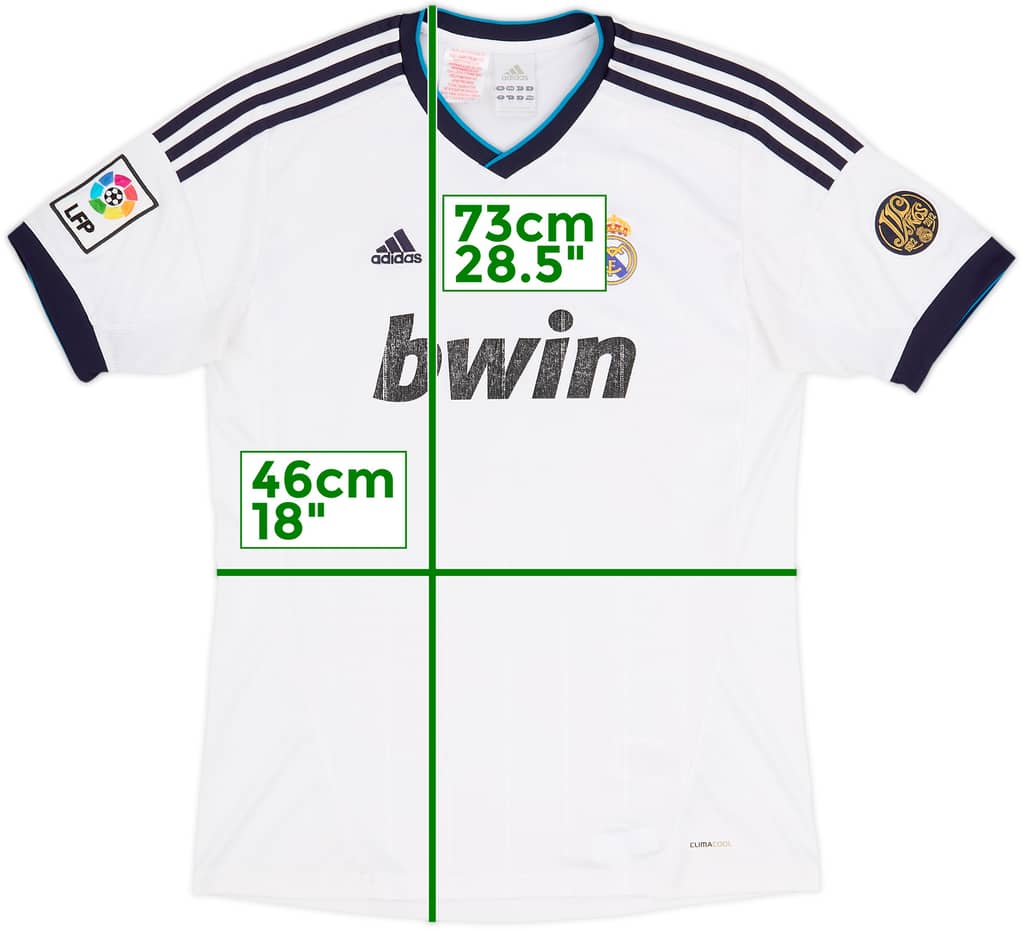 2012-13 Real Madrid Home Shirt - 5/10 - (XL.Boys)