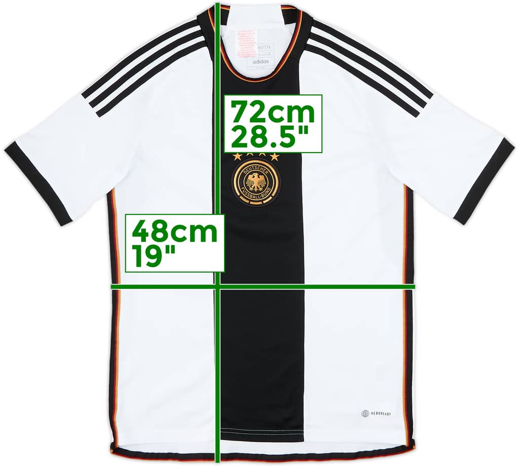 2022-23 Germany Home Shirt - 9/10 - (XL.Boys)