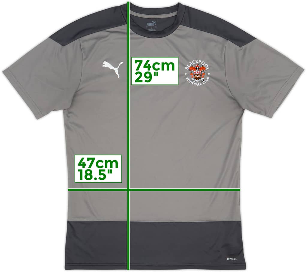 2020-21 Blackpool Puma Training Shirt - 9/10 - (L)