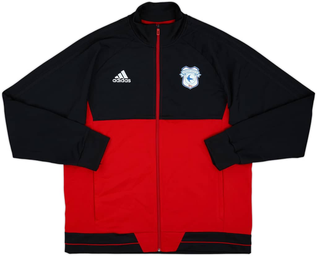 2017-18 Cardiff adidas Track Jacket - 9/10 - (XL)