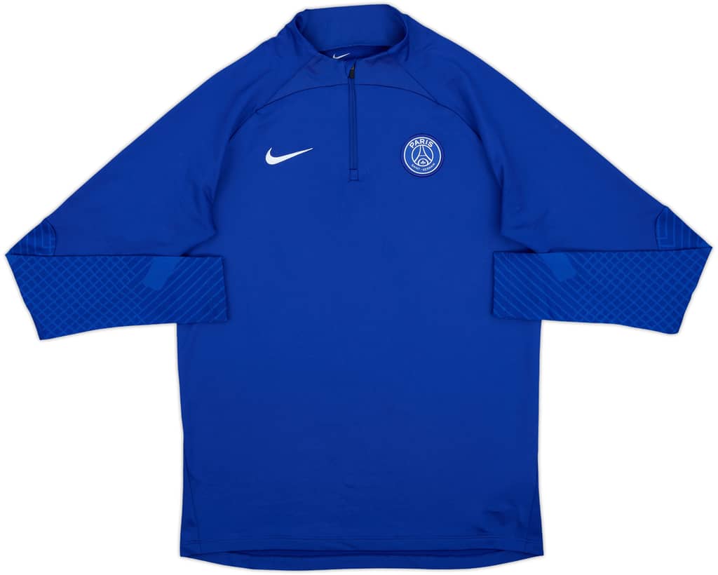 2022-23 Paris Saint-Germain Nike 1/4 Zip Drill Top - 10/10 - (M)