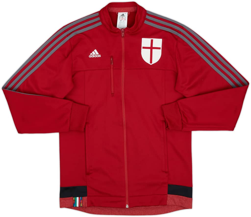2015-16 AC Milan adidas Track Jacket - 8/10 - (S)