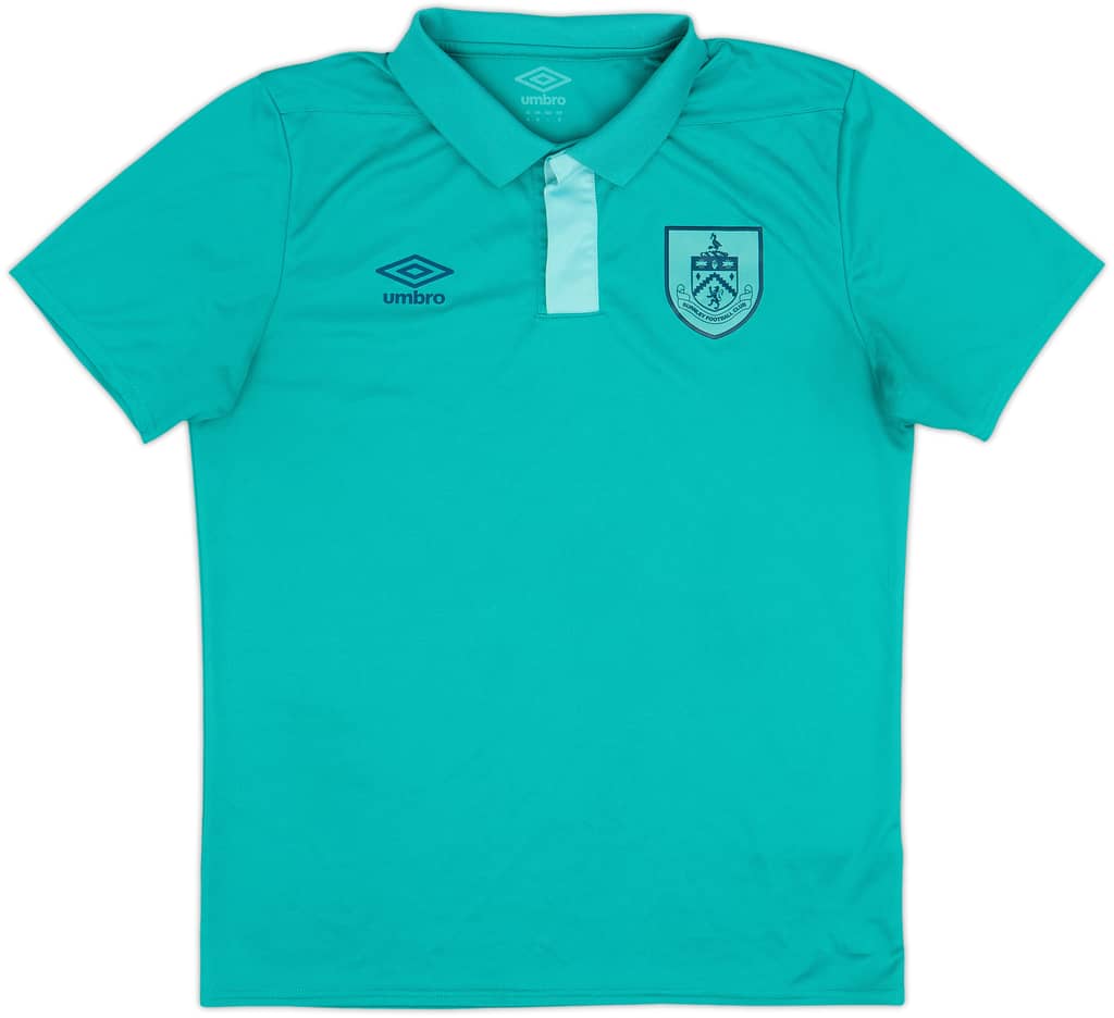 2021-22 Burnley Umbro Polo Shirt - 9/10 - (M)