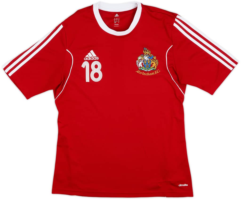 2013-14 Altrincham adidas Player Issue Training Shirt #18 - 9/10 - (M)