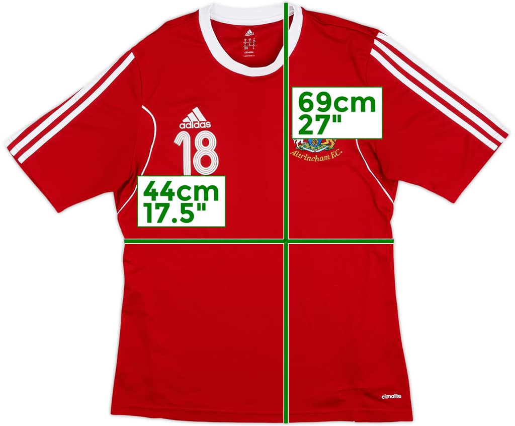 2013-14 Altrincham adidas Player Issue Training Shirt #18 - 9/10 - (M)