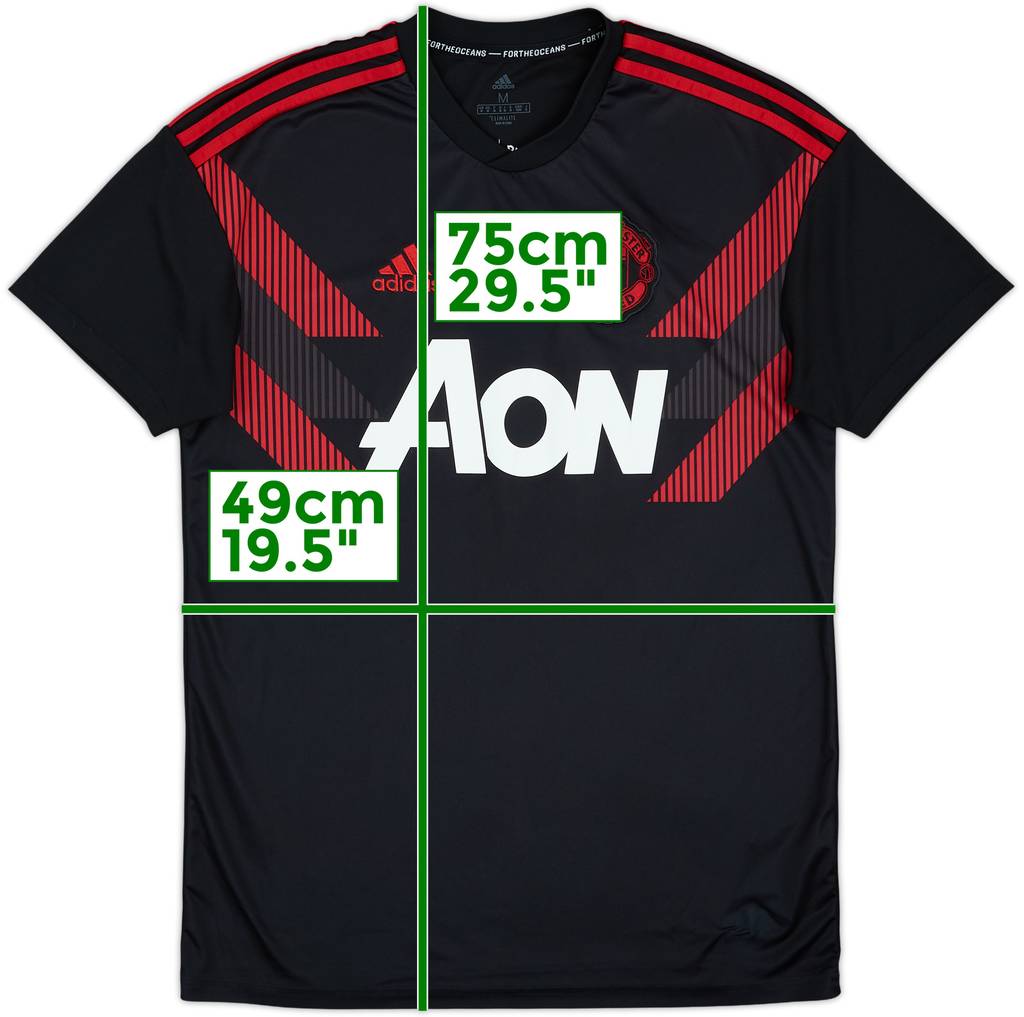2018-19 Manchester United adidas Training Shirt - 8/10 - (M)