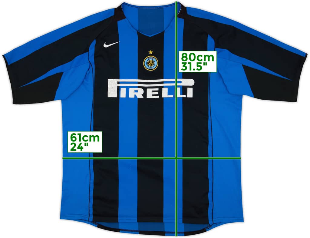 2004-05 Inter Milan Home Shirt - 5/10 - (XL)