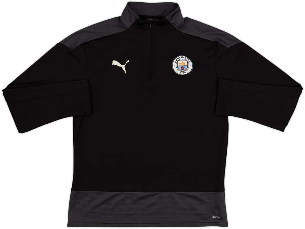 Top de entrenamiento 1/4 Zip Puma del Manchester City 2021-22 - 8/10 - (L)