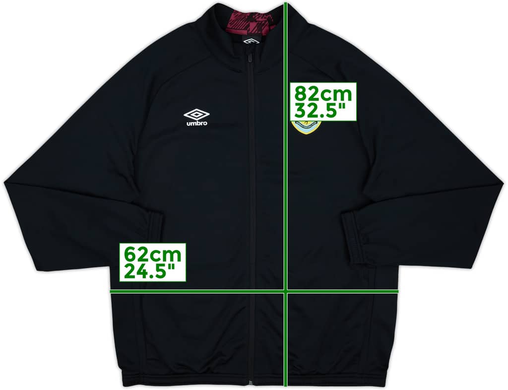 2020-21 Burnley Umbro Track Jacket - 10/10 - (XXL)