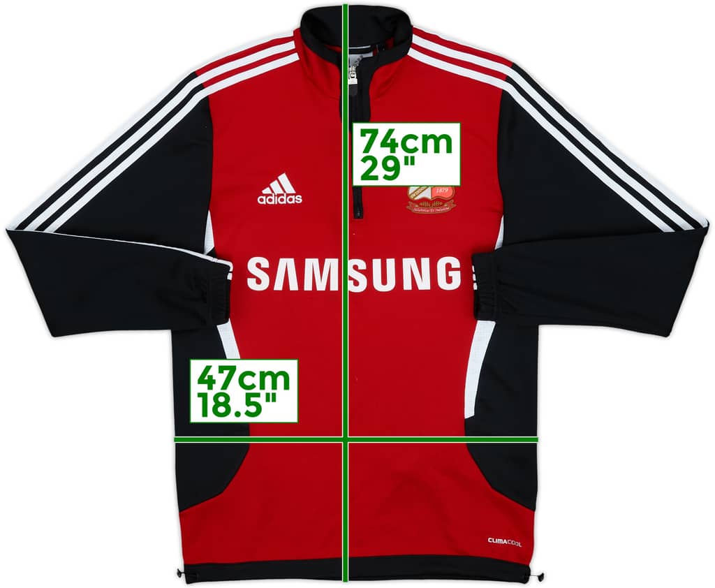 2010-11 Swindon adidas 1/4 Zip Drill Top - 8/10 - (XS)