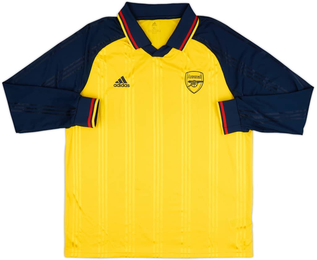 2019-20 Arsenal adidas ICON L/S Shirt - 7/10 - (XL)