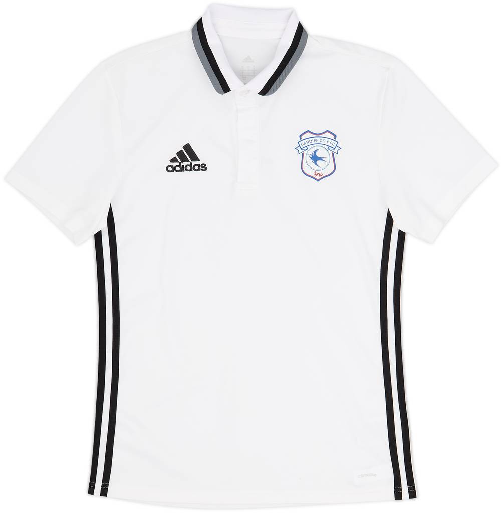 2015-16 Cardiff City adidas Polo Shirt - 10/10 - (Women's S)