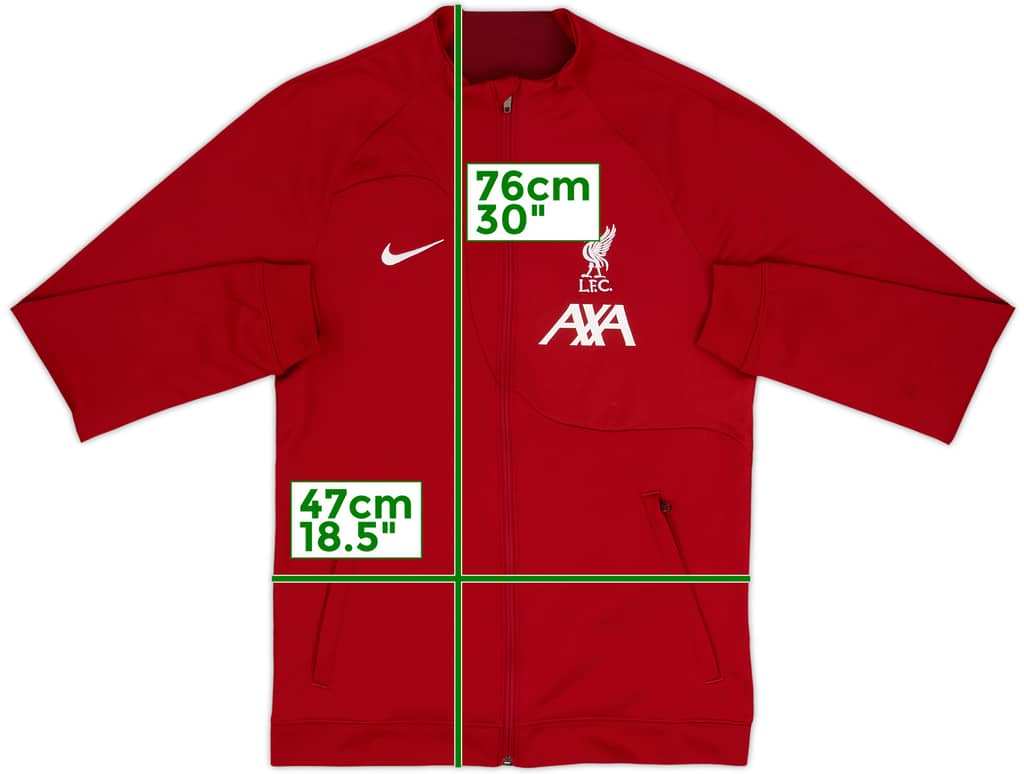 2022-23 Liverpool Nike Track Jacket - 8/10 - (S)