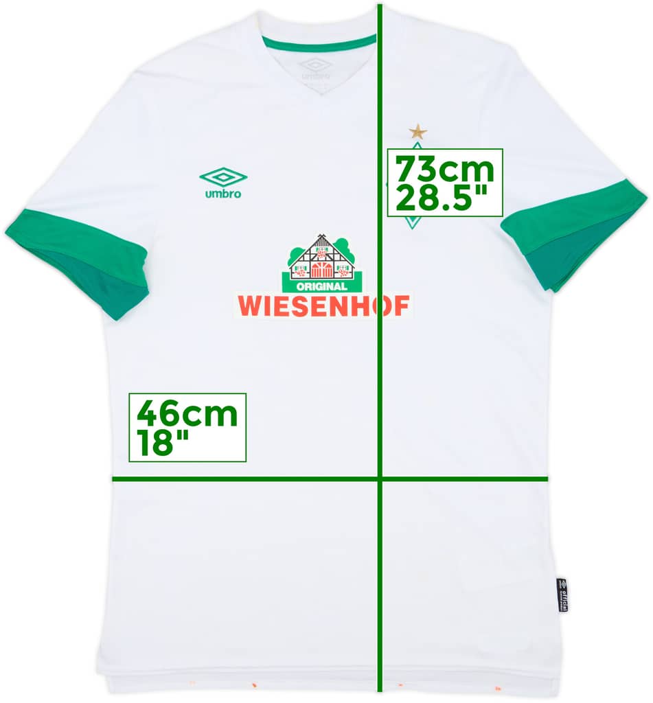 2021-22 Werder Bremen Away Shirt - 8/10 - (M)