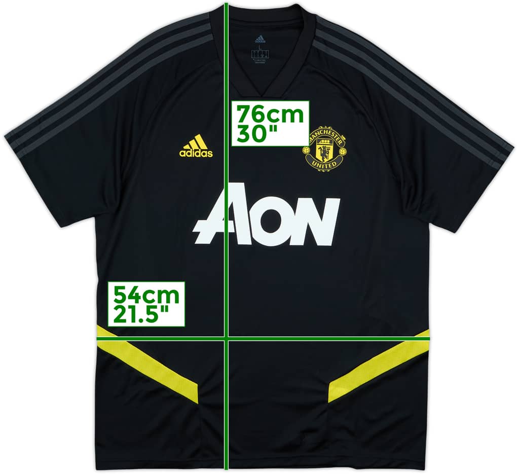 2019-20 Manchester United adidas Training Shirt - 10/10 - (L)