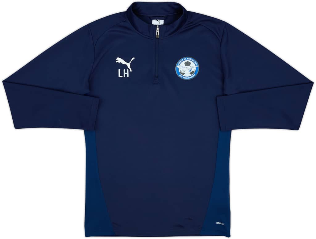 2024-25 Airbus Academy Staff Issue Puma 1/4 Zip Drill Top - 7/10 - (S)