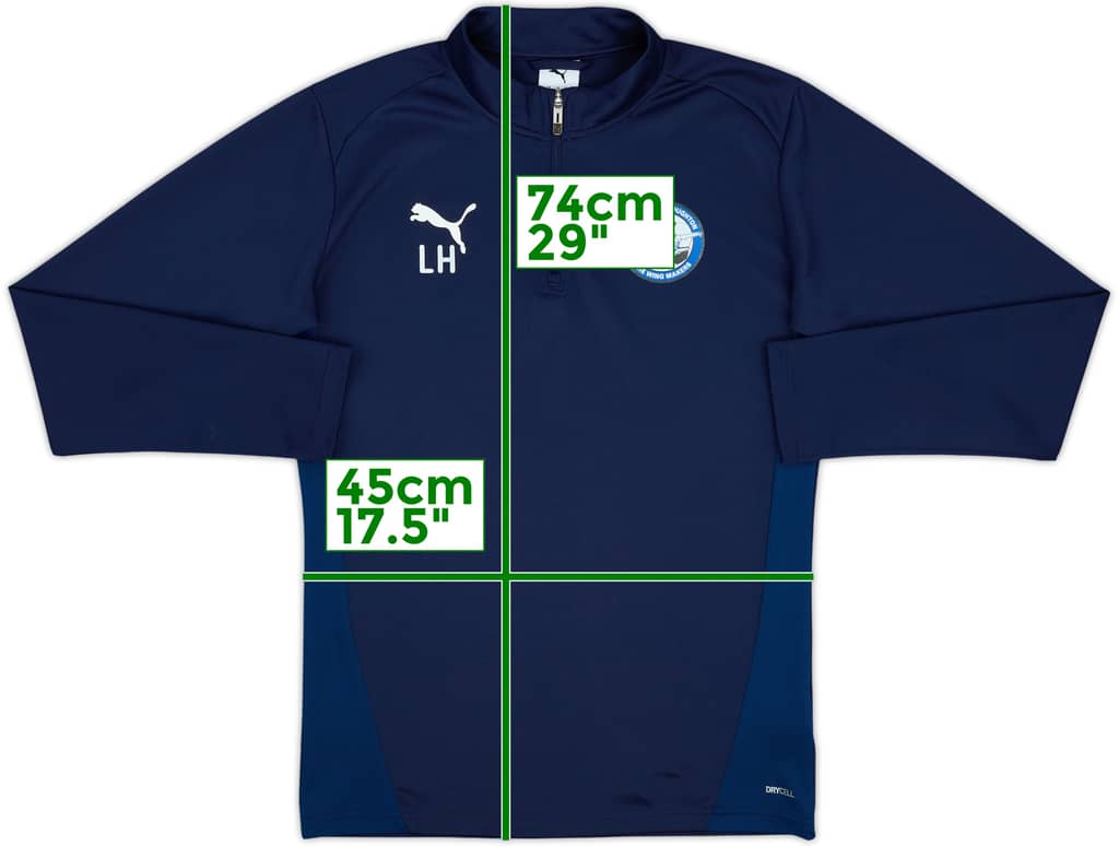 2024-25 Airbus Academy Staff Issue Puma 1/4 Zip Drill Top - 7/10 - (S)