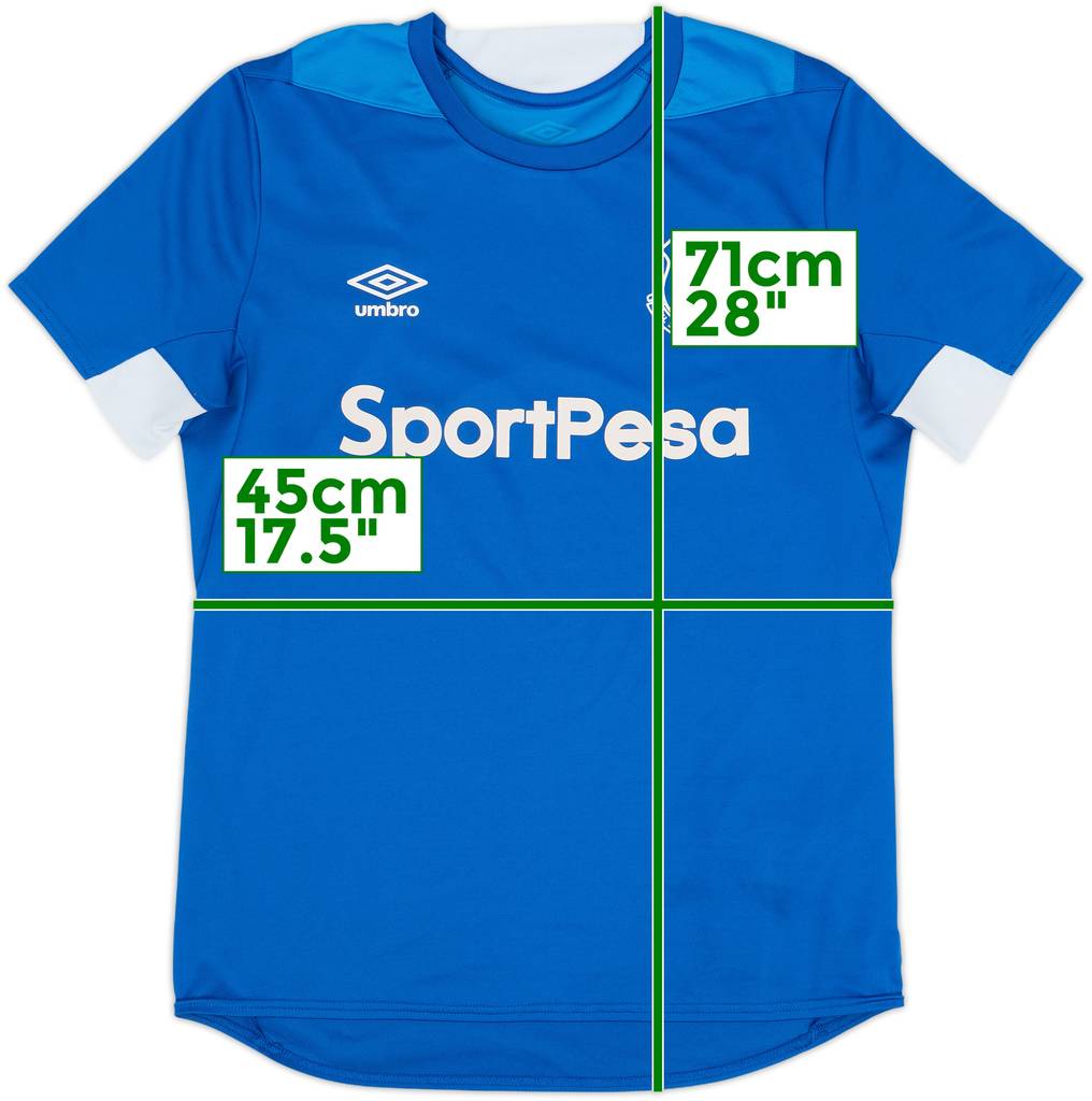 2016-17 Everton Umbro Training Shirt - 9/10 - (S)