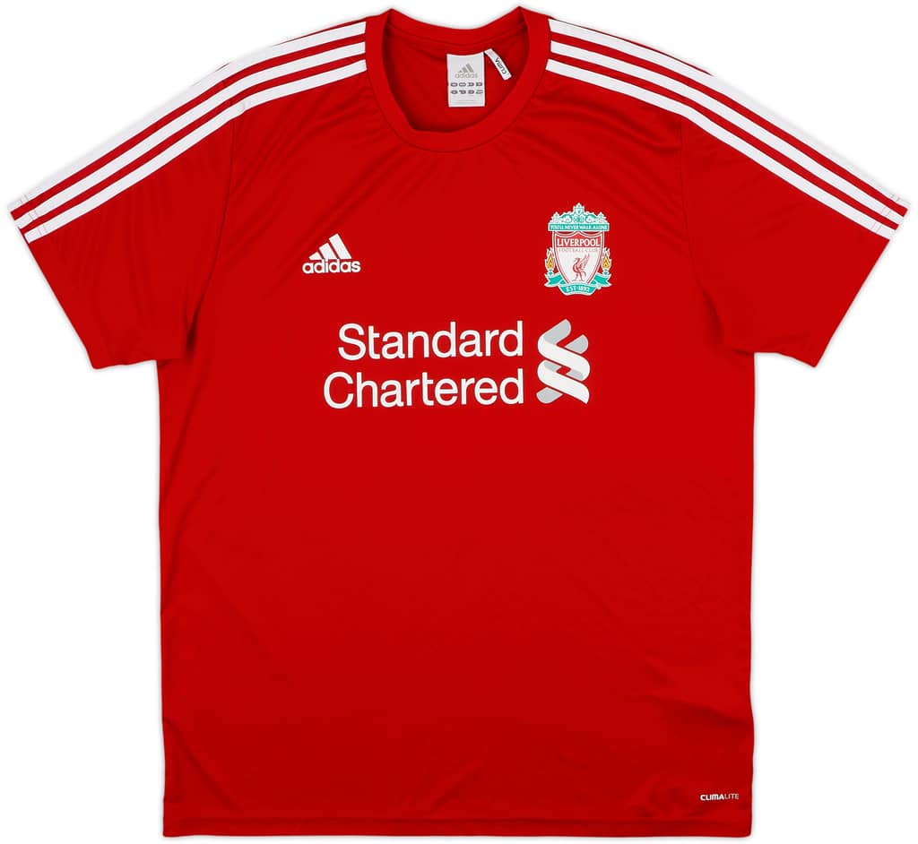 2010-12 Liverpool Basic Home Shirt - 9/10 - (L)